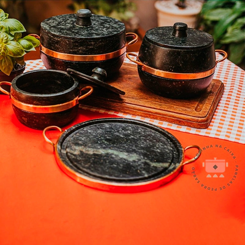 JOGO 4 Peças - Cozinhando Sempre