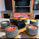 Jogo 9 Peças - Churrasco Giratório